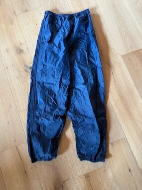 Vintage eastern mountain sports nylon leg zipper outdoor pants